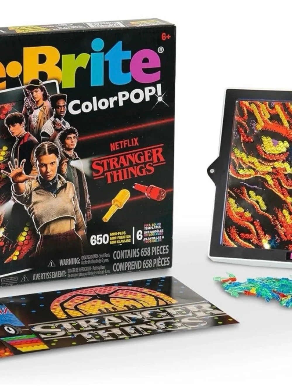 Lite-Brite Stranger Things ColorPop Set - Multicolor - Picture 2 of 7